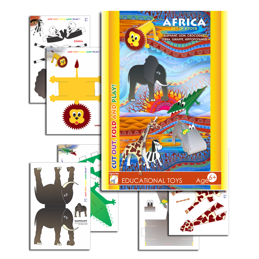 Agnijata Educational Toys - Africa Craft Set
